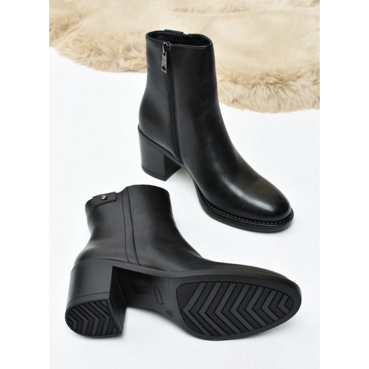Botki damskie Vinceza 58655 Czarne