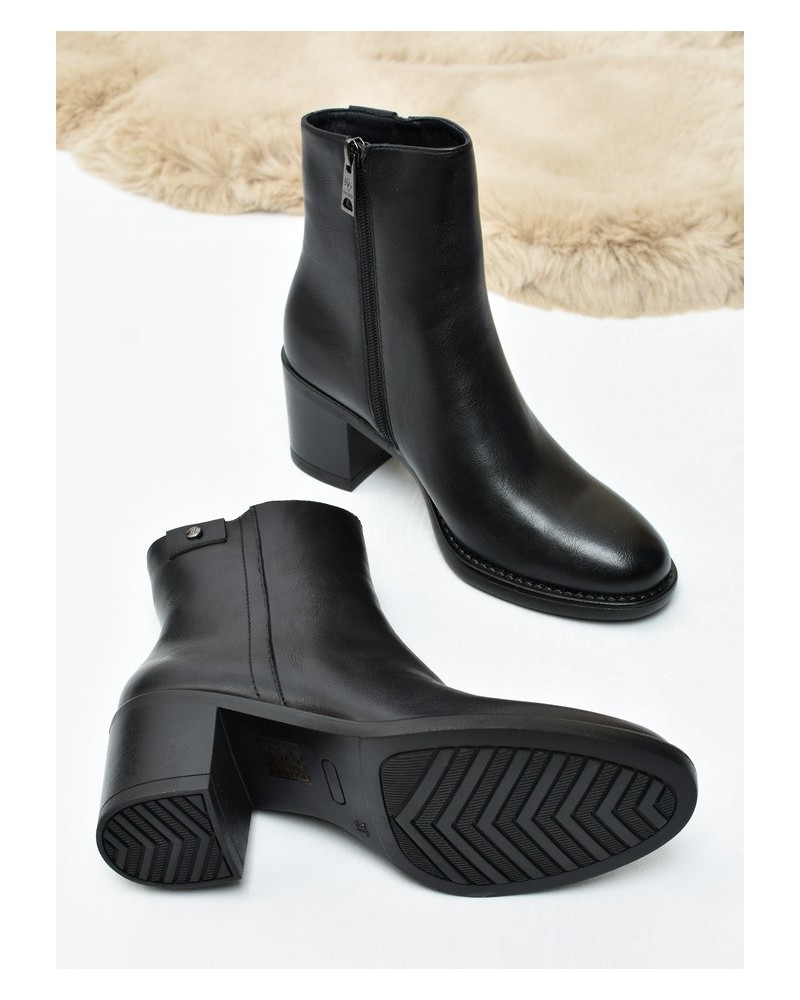 Botki damskie Vinceza 58655 Czarne