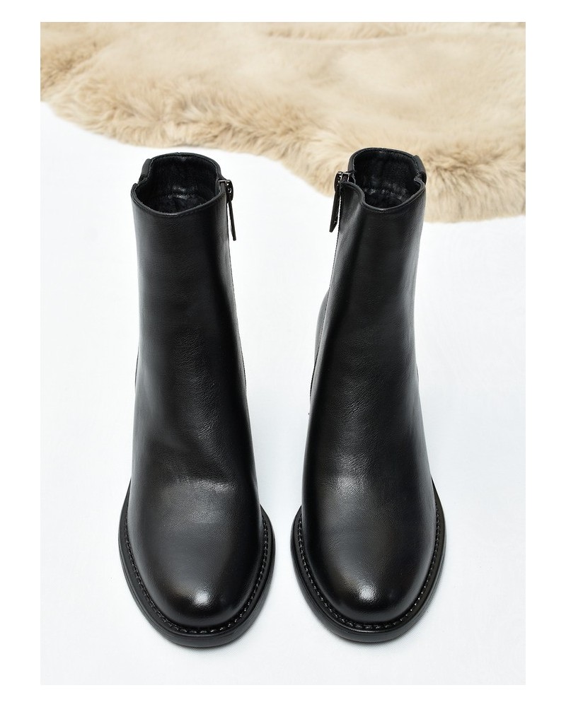 Botki damskie Vinceza 58655 Czarne