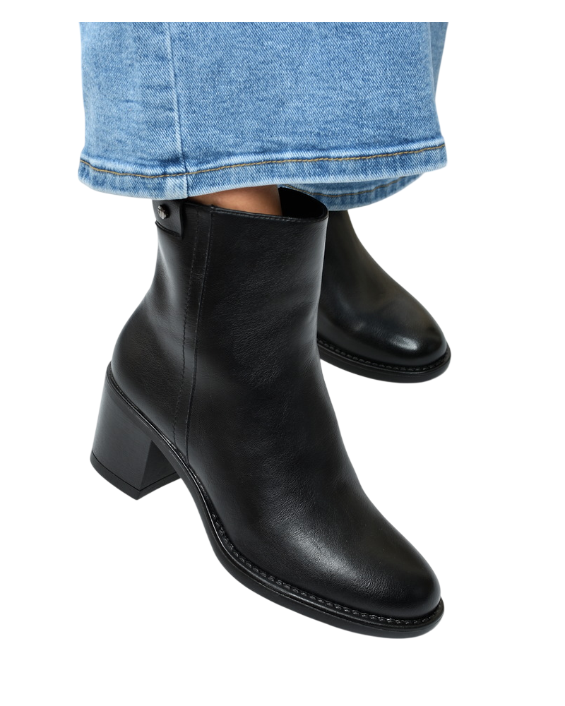 Botki damskie Vinceza 58655 Czarne