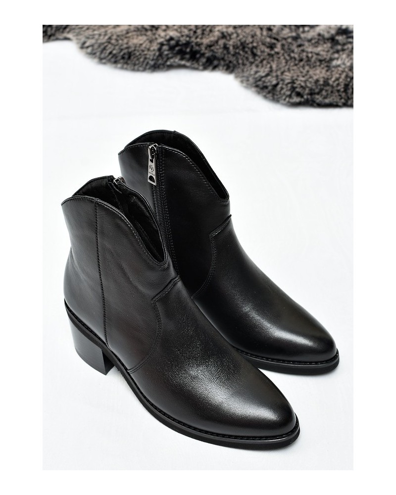 Botki damskie Vinceza 133138 Czarne