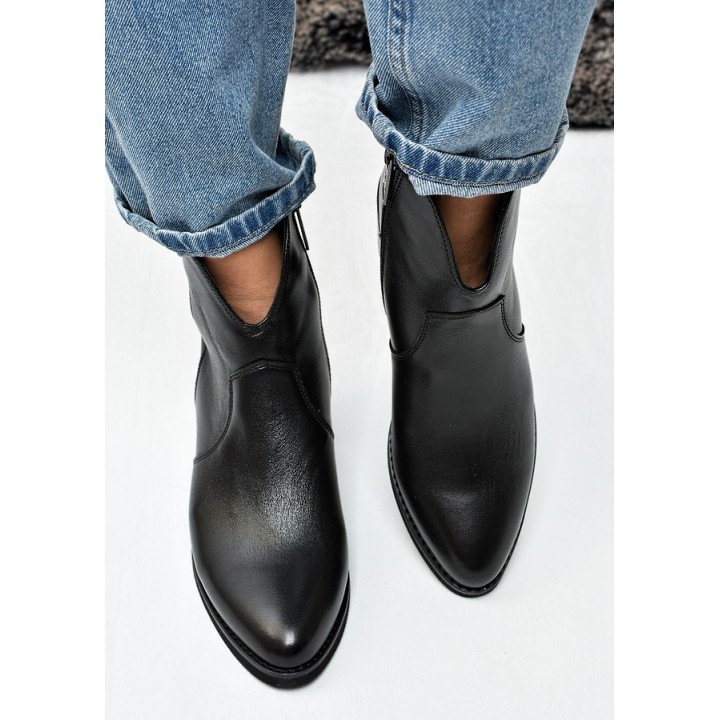 Botki damskie Vinceza 133138 Czarne