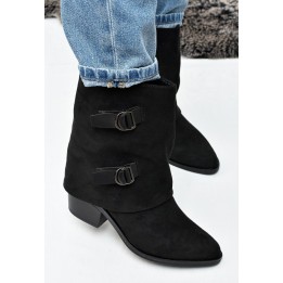 Botki damskie Vinceza 16529 Czarne