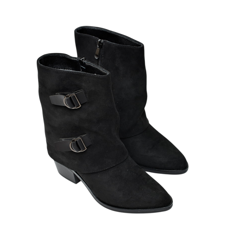 Botki damskie Vinceza 16529 Czarne
