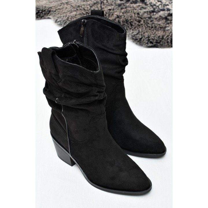 Botki damskie Vinceza 16536 Czarne