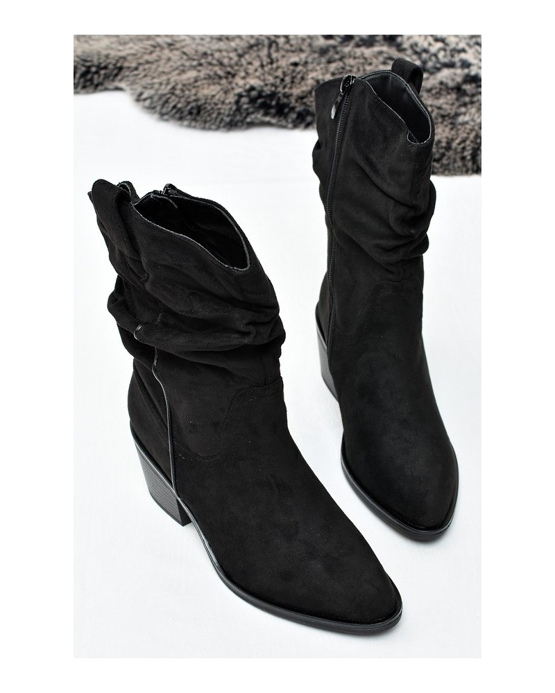 Botki damskie Vinceza 16536 Czarne