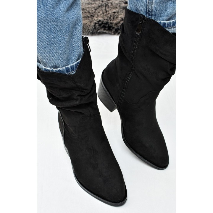 Botki damskie Vinceza 16536 Czarne