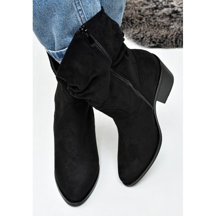 Botki damskie Vinceza 16536 Czarne