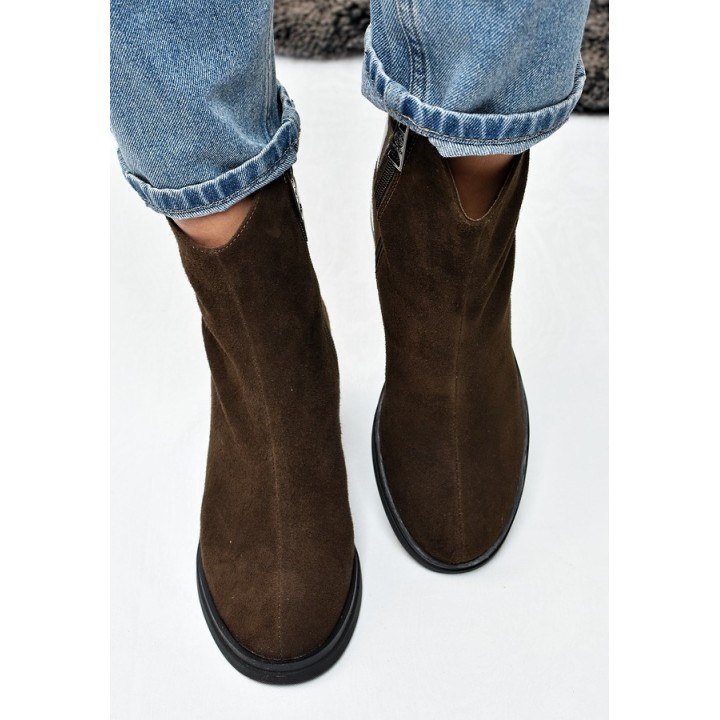 Botki damskie Vinceza 89153 Khaki