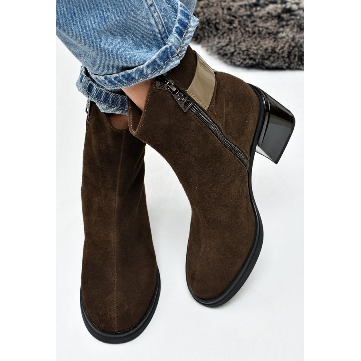 Botki damskie Vinceza 89153 Khaki