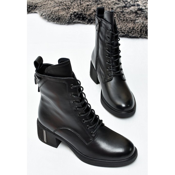 Trzewiki botki Vinceza 89162 Czarne