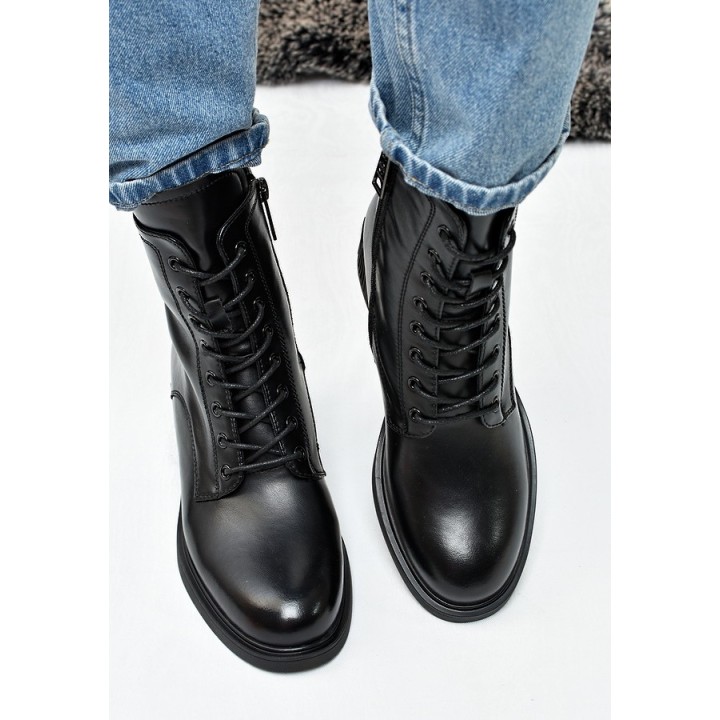 Trzewiki botki Vinceza 89162 Czarne