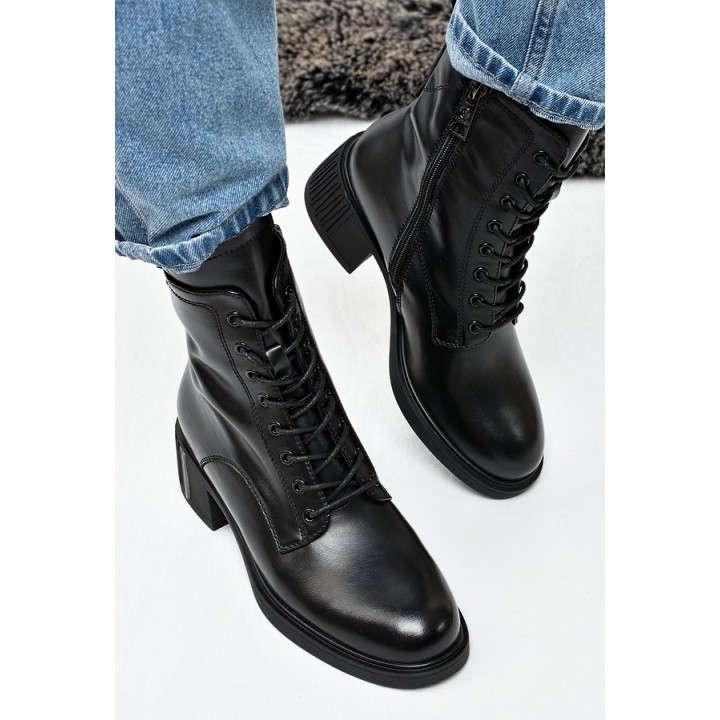 Trzewiki botki Vinceza 89162 Czarne