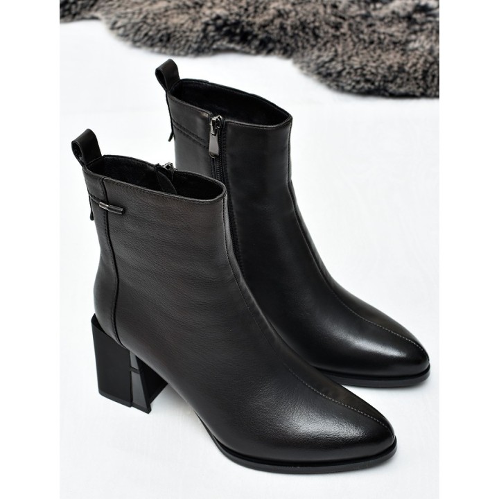 Botki damskie Vinceza 86449 Czarne