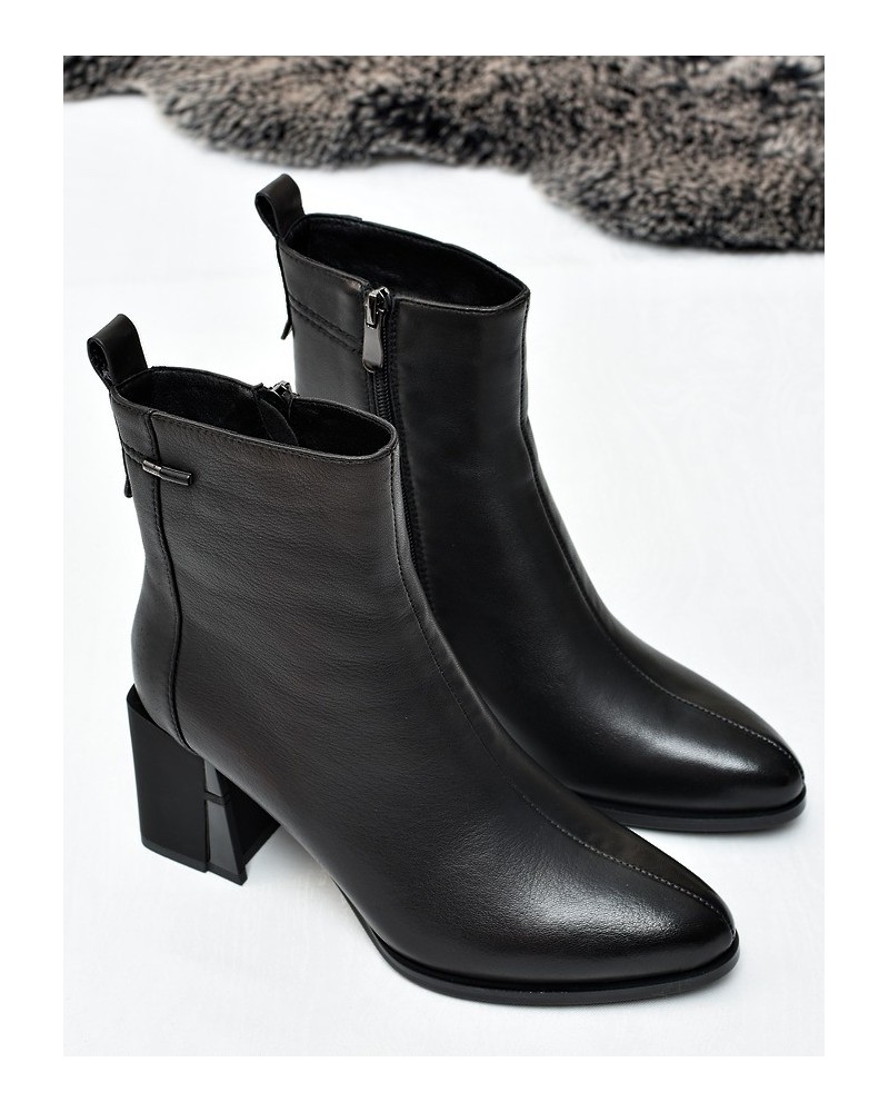 Botki damskie Vinceza 86449 Czarne