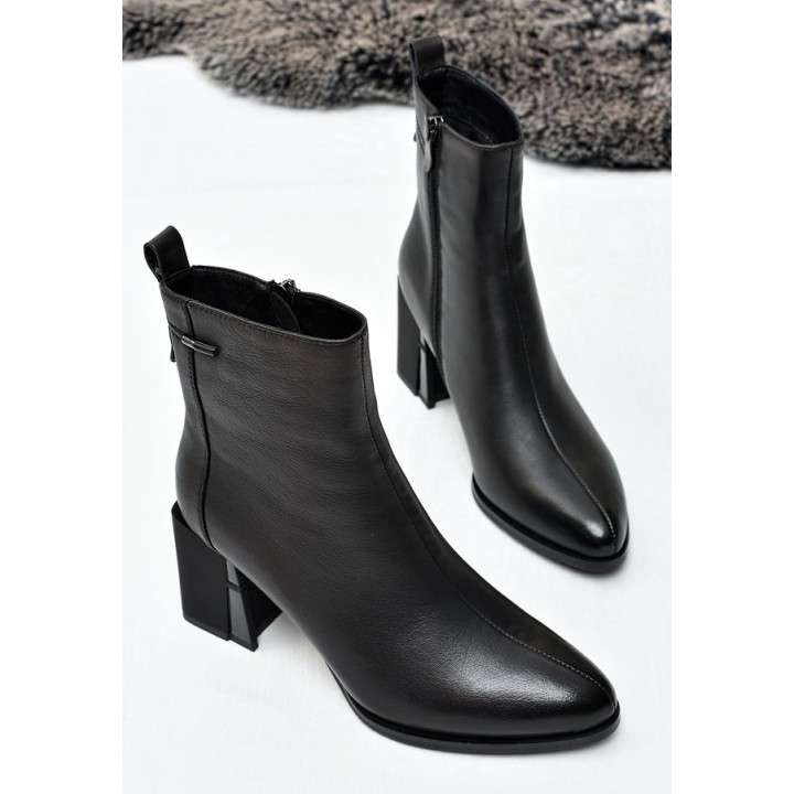 Botki damskie Vinceza 86449 Czarne