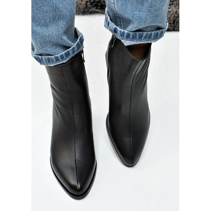 Botki damskie Vinceza 86449 Czarne