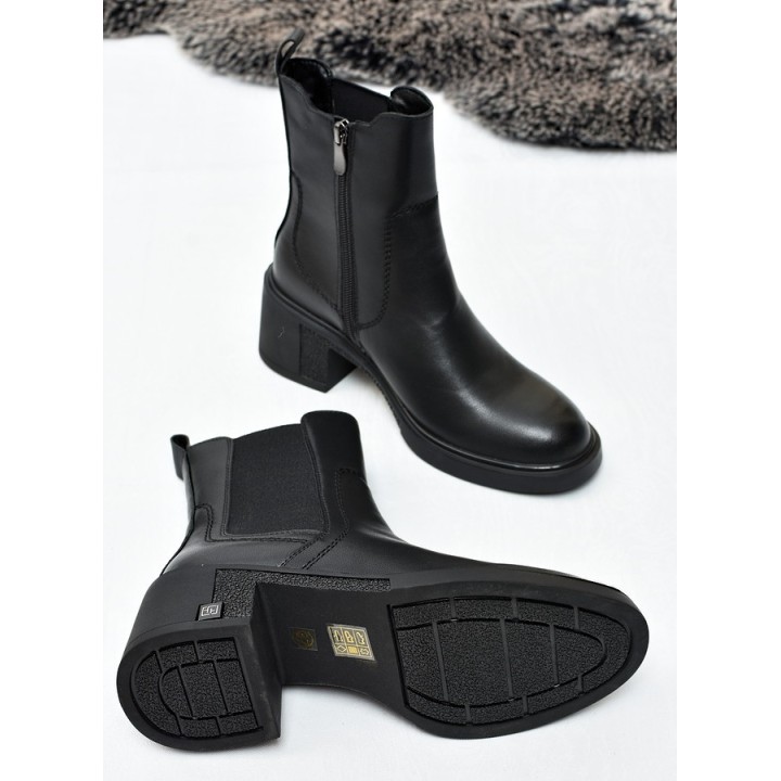 Botki damskie Vinceza 86442 Czarne