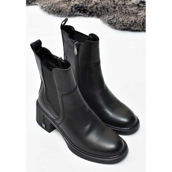 Botki damskie Vinceza 86442 Czarne