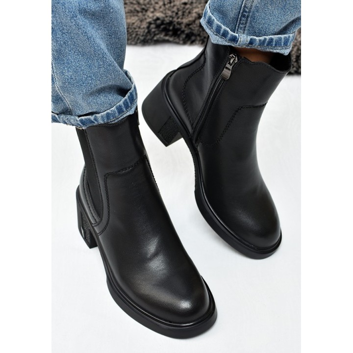 Botki damskie Vinceza 86442 Czarne