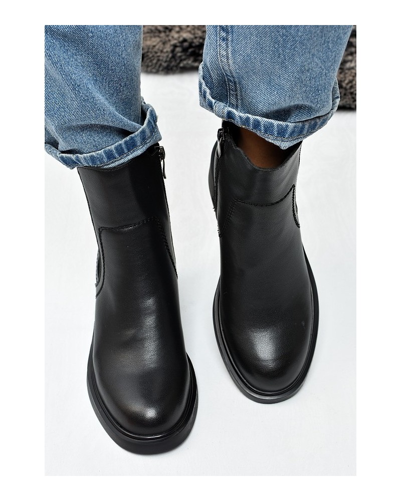 Botki damskie Vinceza 86442 Czarne