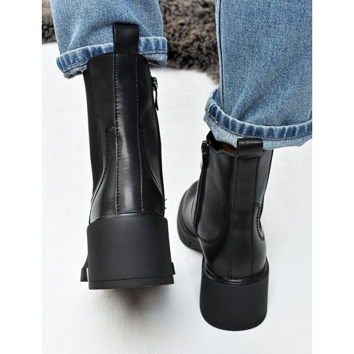 Botki damskie Vinceza 86442 Czarne