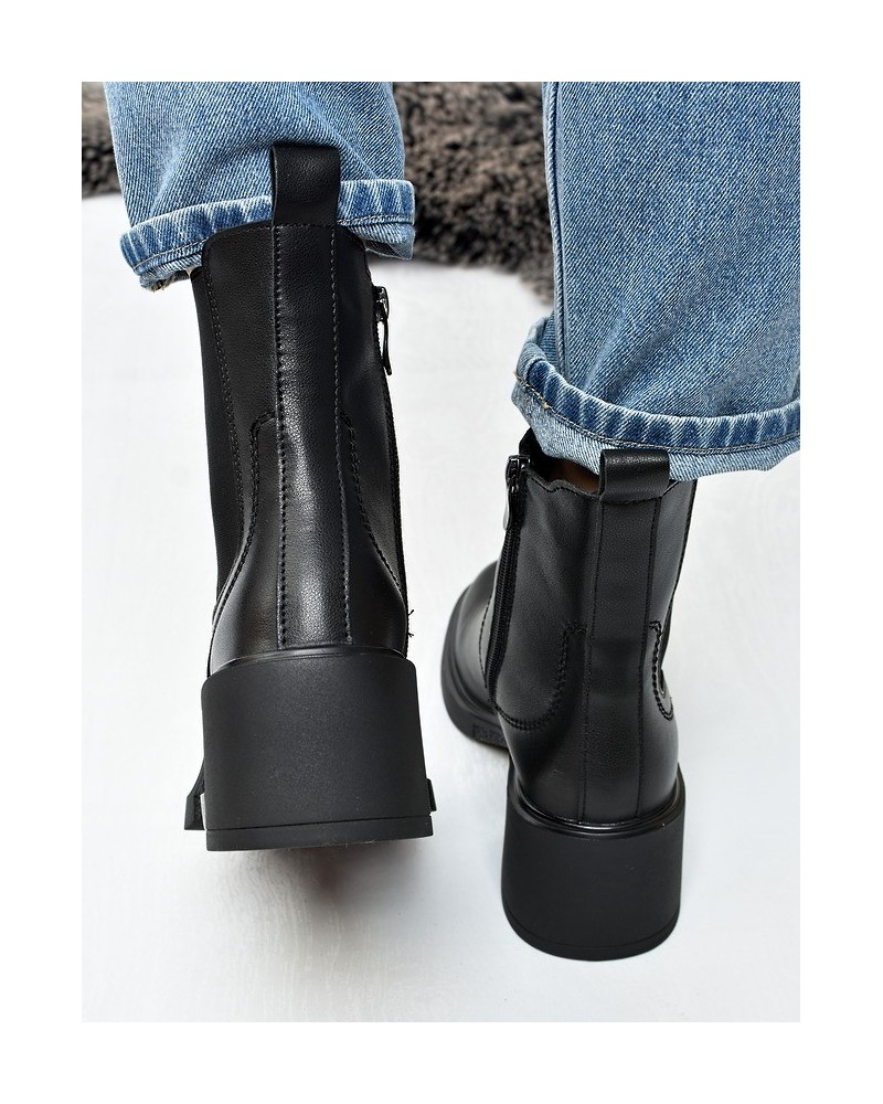 Botki damskie Vinceza 86442 Czarne