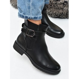 Botki damskie Sergio Leone BT-43-S Czarne