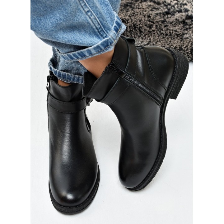 Botki damskie Sergio Leone BT-43-S Czarne
