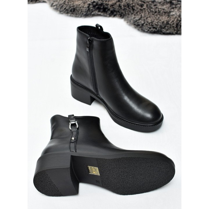 Botki damskie Sergio Leone BT-32-S Czarne