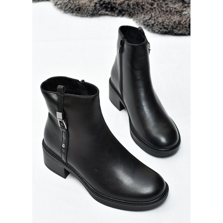 Botki damskie Sergio Leone BT-32-S Czarne