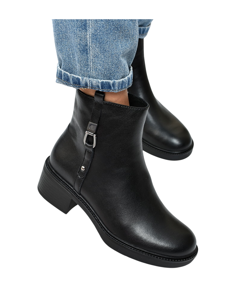 Botki damskie Sergio Leone BT-32-S Czarne