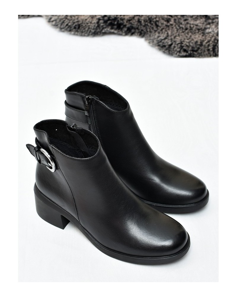 Botki damskie Sergio Leone BT-38-S Czarne