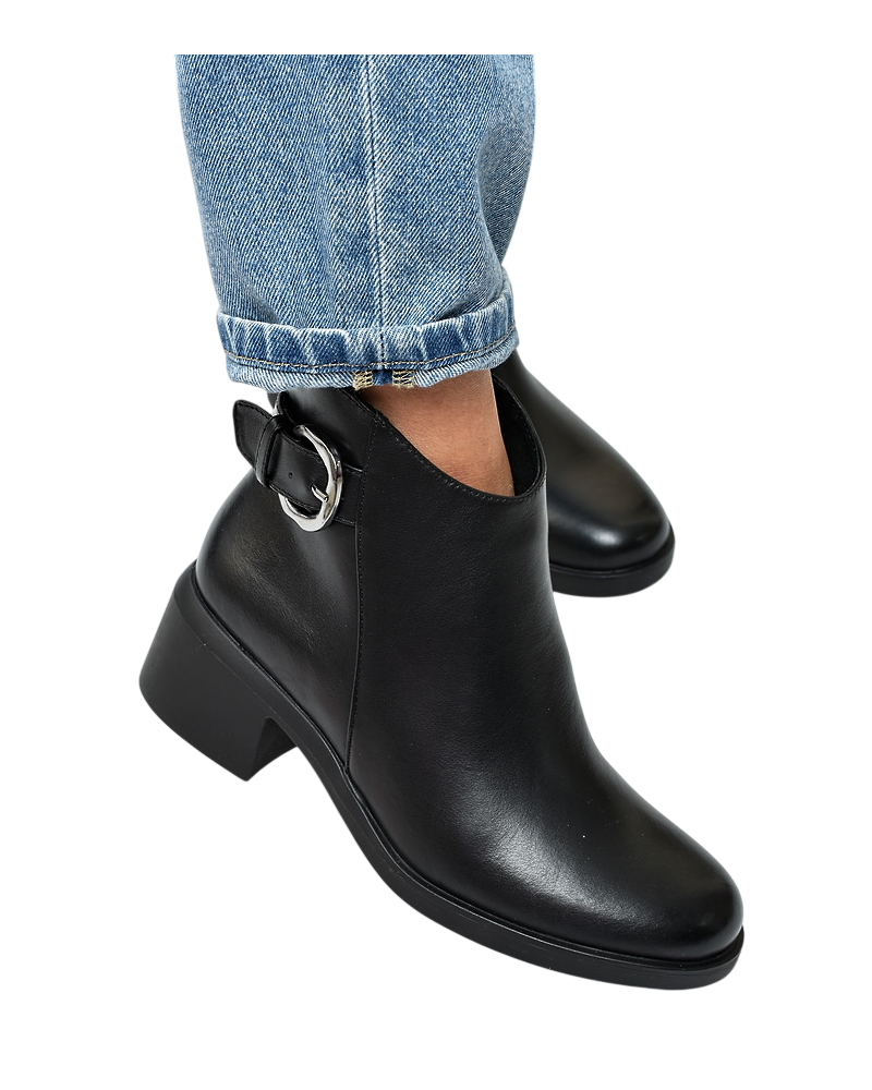Botki damskie Sergio Leone BT-38-S Czarne