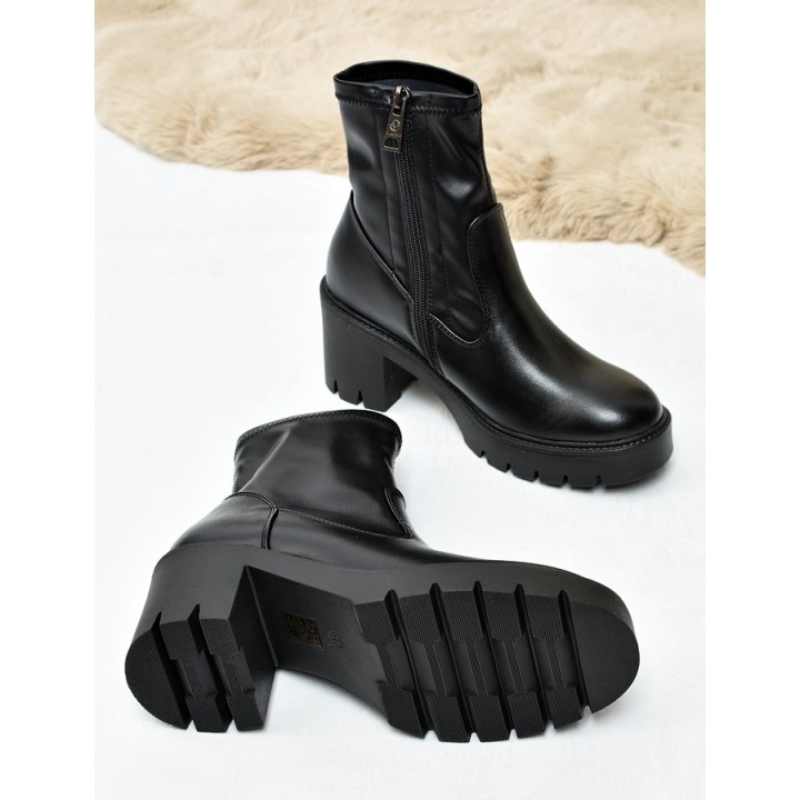 Botki damskie Vinceza 58672 Czarne