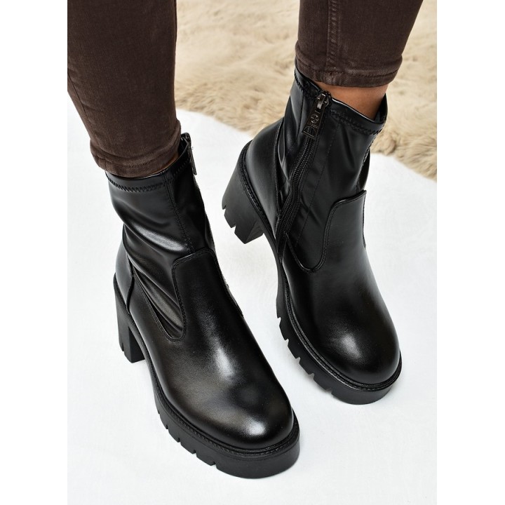 Botki damskie Vinceza 58672 Czarne