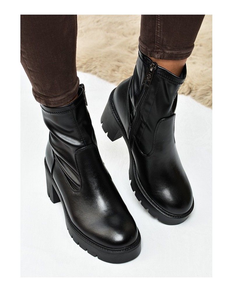Botki damskie Vinceza 58672 Czarne