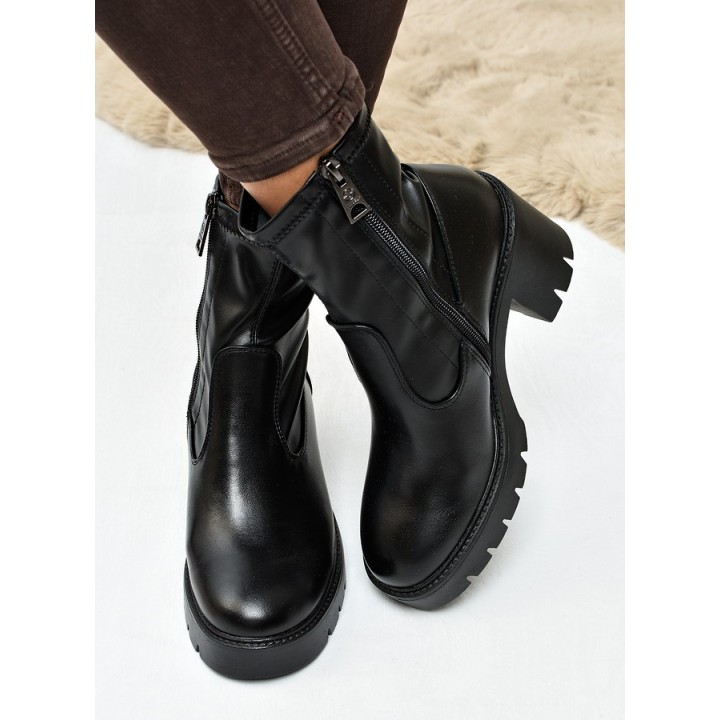 Botki damskie Vinceza 58672 Czarne