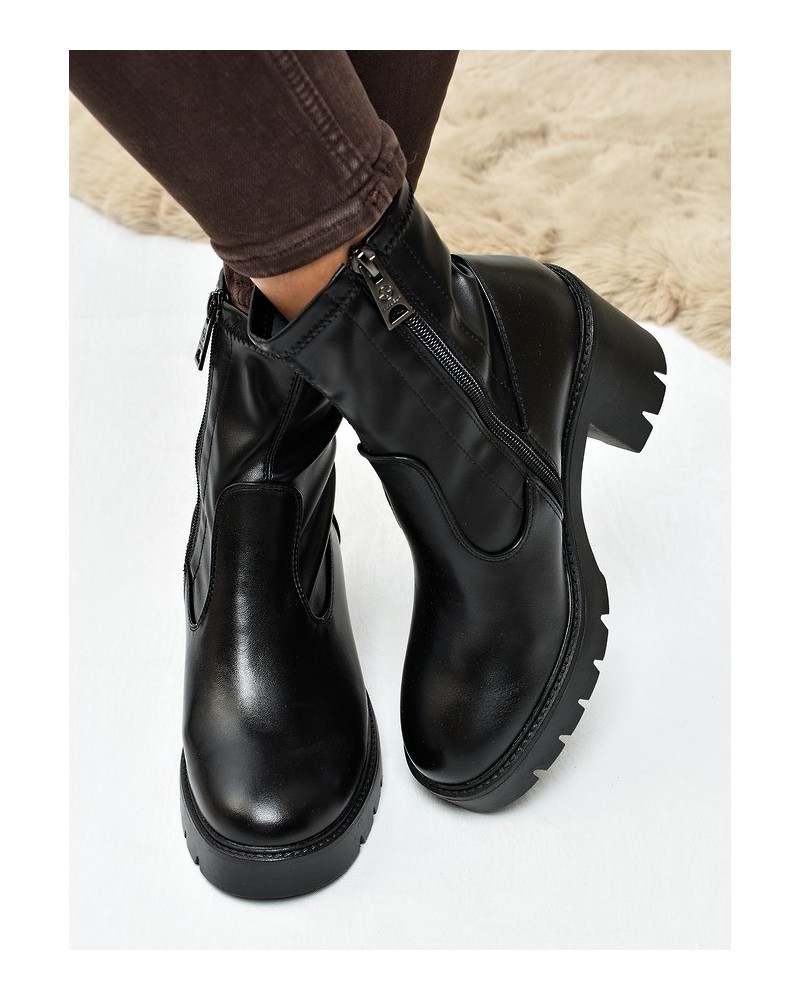 Botki damskie Vinceza 58672 Czarne