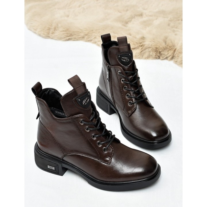 Botki damskie Vinceza 133145 Coffee