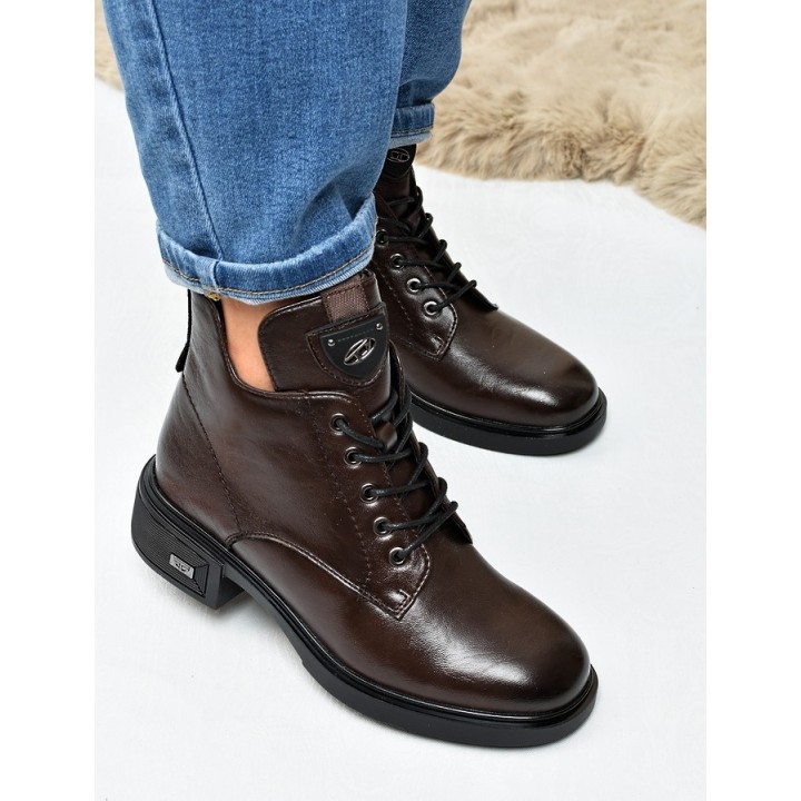 Botki damskie Vinceza 133145 Coffee