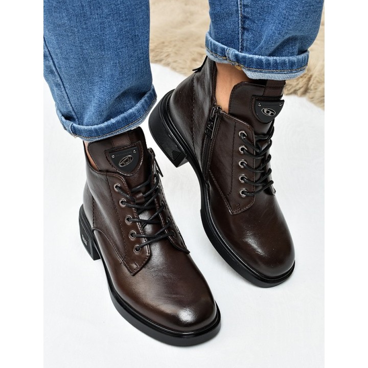 Botki damskie Vinceza 133145 Coffee