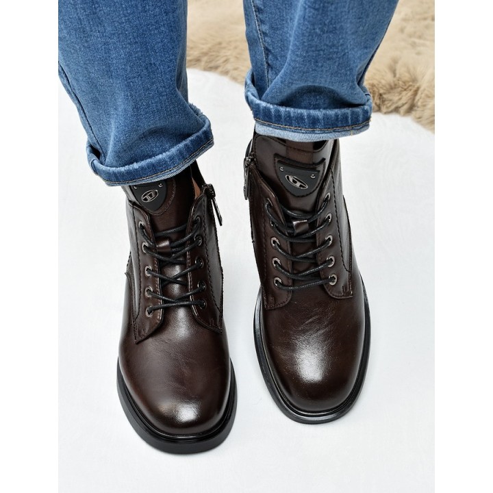 Botki damskie Vinceza 133145 Coffee