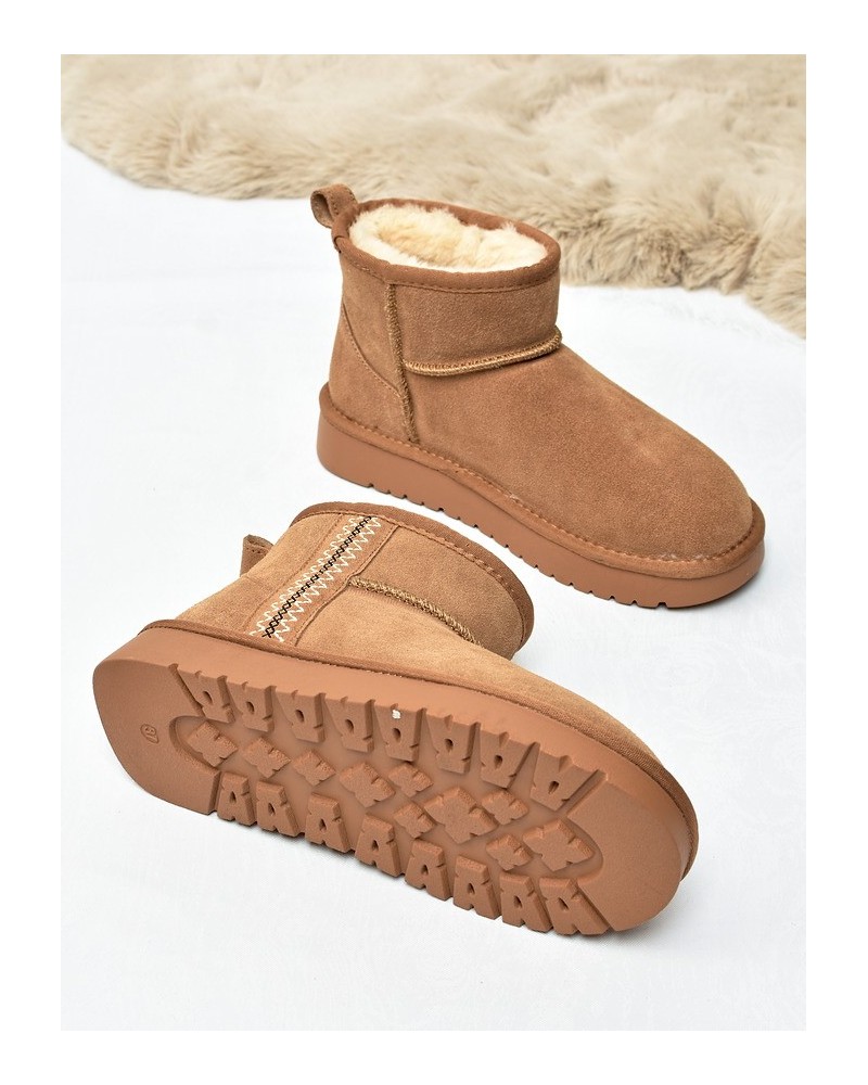Śniegowce damskie American CY182 Camel