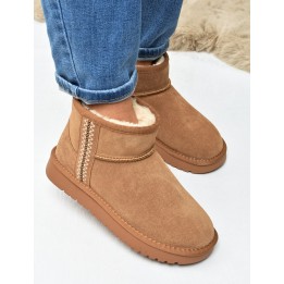 Śniegowce damskie American CY182 Camel