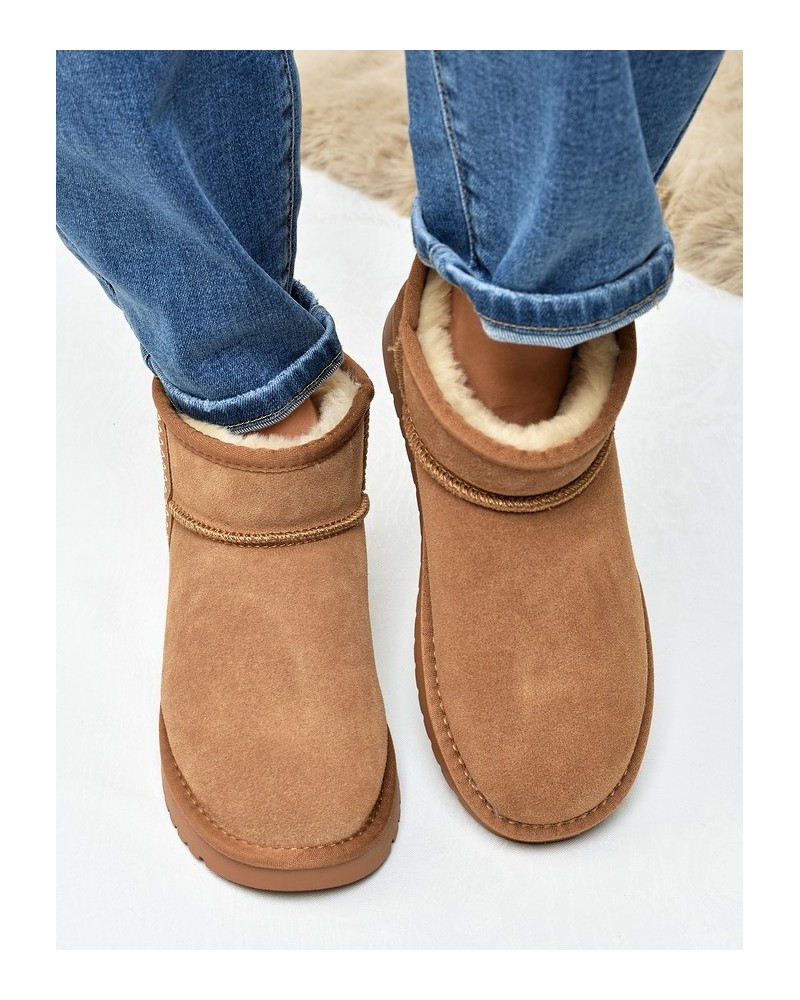 Śniegowce damskie American CY182 Camel