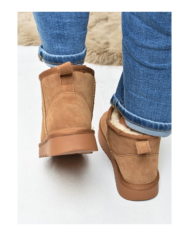 Śniegowce damskie American CY182 Camel
