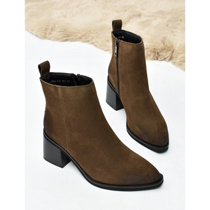 Botki damskie Vinceza 133100 Khaki