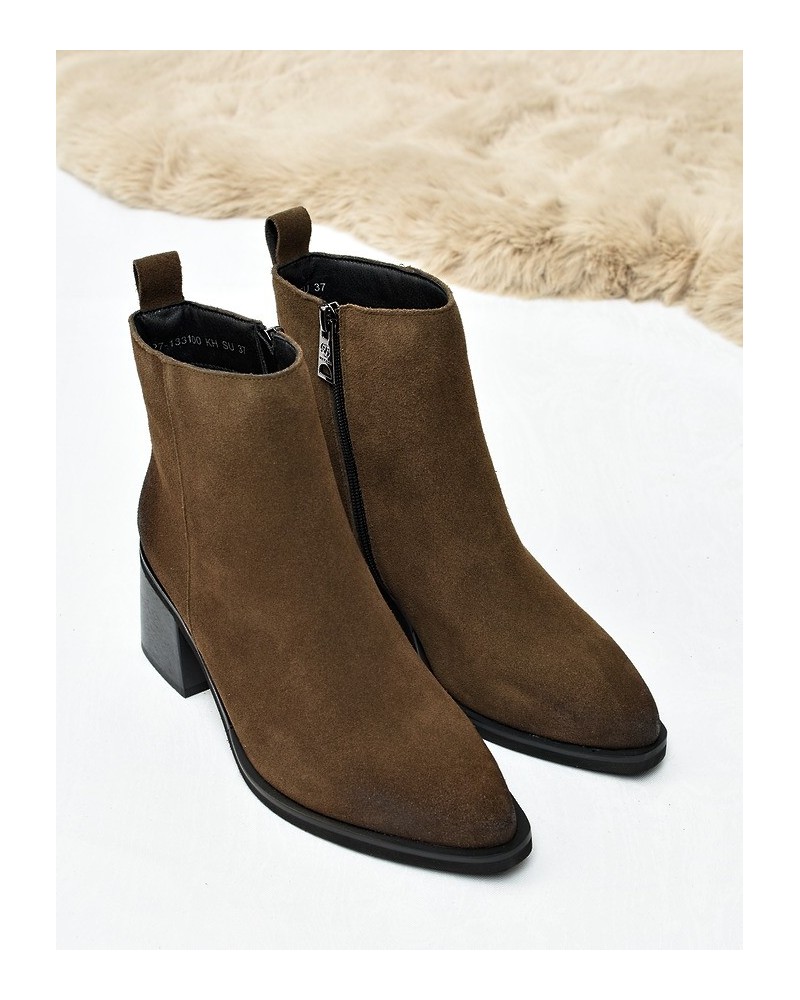 Botki damskie Vinceza 133100 Khaki