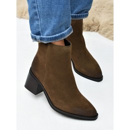 Botki damskie Vinceza 133100 Khaki
